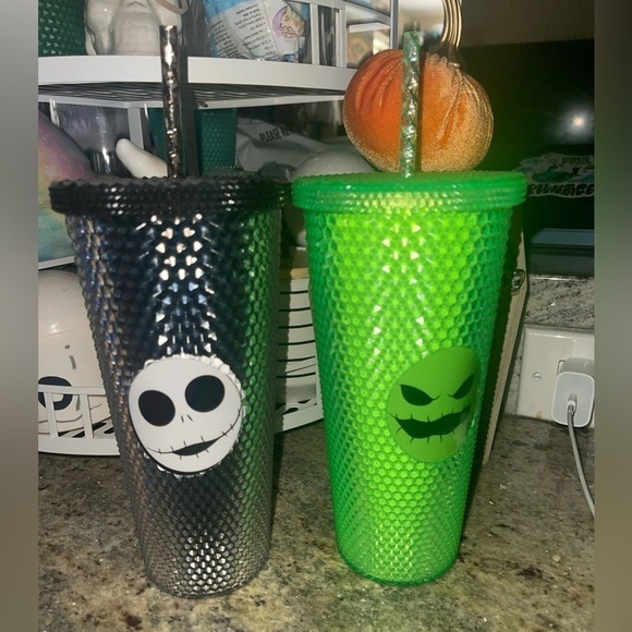 new nightmare before halloween studded cups